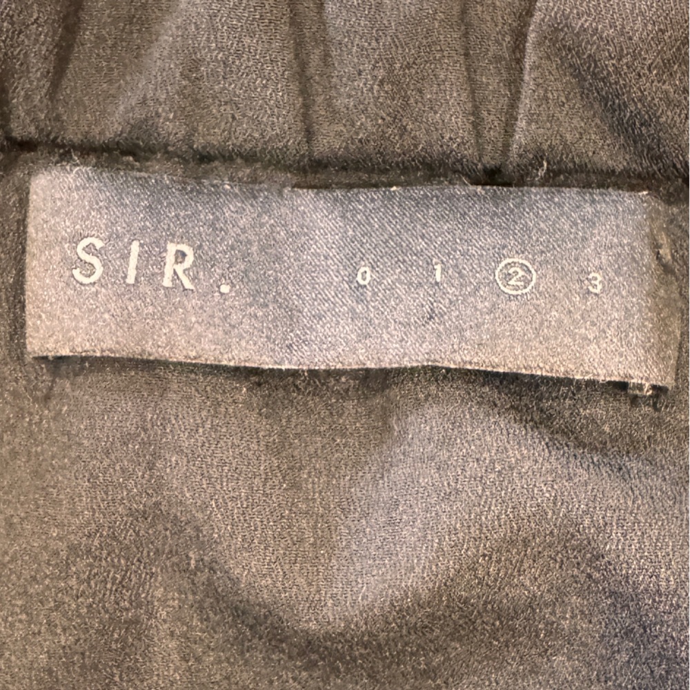 SIR. Black Vivienne Strapless Dress - Picture 6 of 8